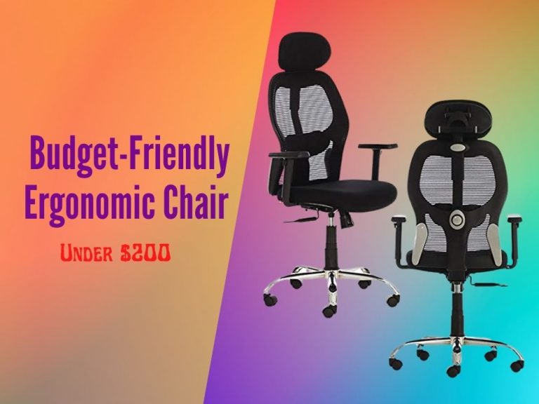 Best budget friendly ergonomic chair under $200 Review-min
