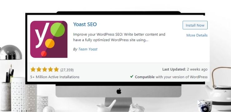 Yoast SEO plugins for wordpress on custome background by bestreviewever