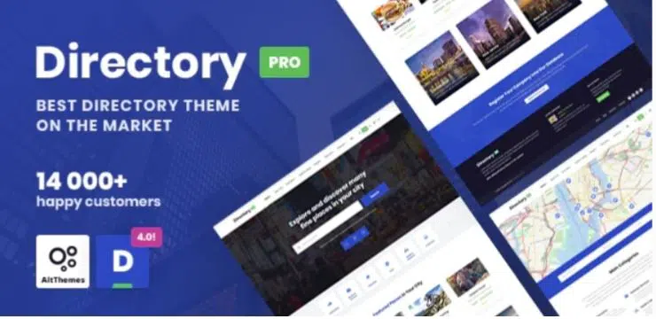 directoryPRO - WordPress Directory Theme review by bestreviewever with details theme information